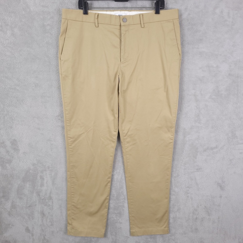 Spoke London Chino Pants Men's 37x29 Build B Sharps Classic Brown Preppy Trouser